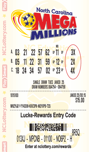 MegaMillions Ticket
