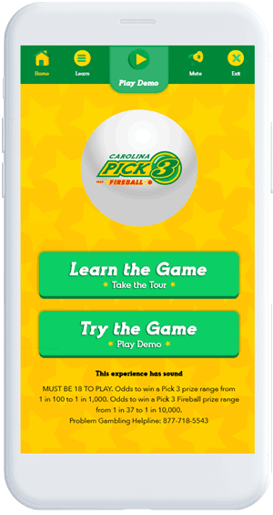 Pick 3 Demo